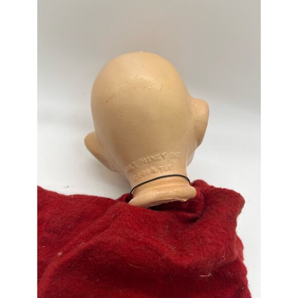 Vintage 1930's Dopey Dwarf Composition Puppet Snow White Crown Toys Inc Disney - Picture 4 of 7